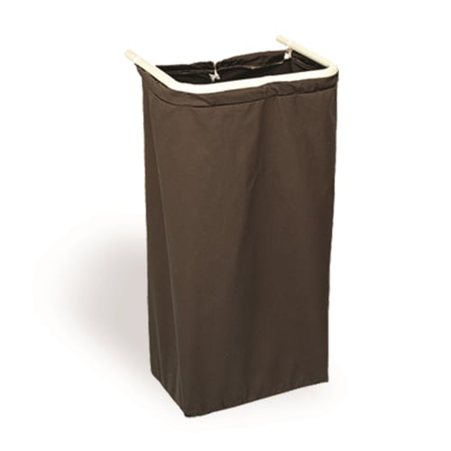Forbes® Housekeeping Cart 19-CL Heavy Duty Cloth Bag, Medium, 12Dx18Wx30L, Brown
